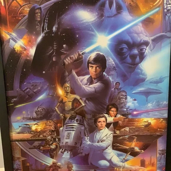 24x36 Star Wars-The Empire Strikes Back 30th anniversary framed print